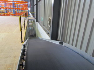 Incline Decline Slider Belt Conveyor